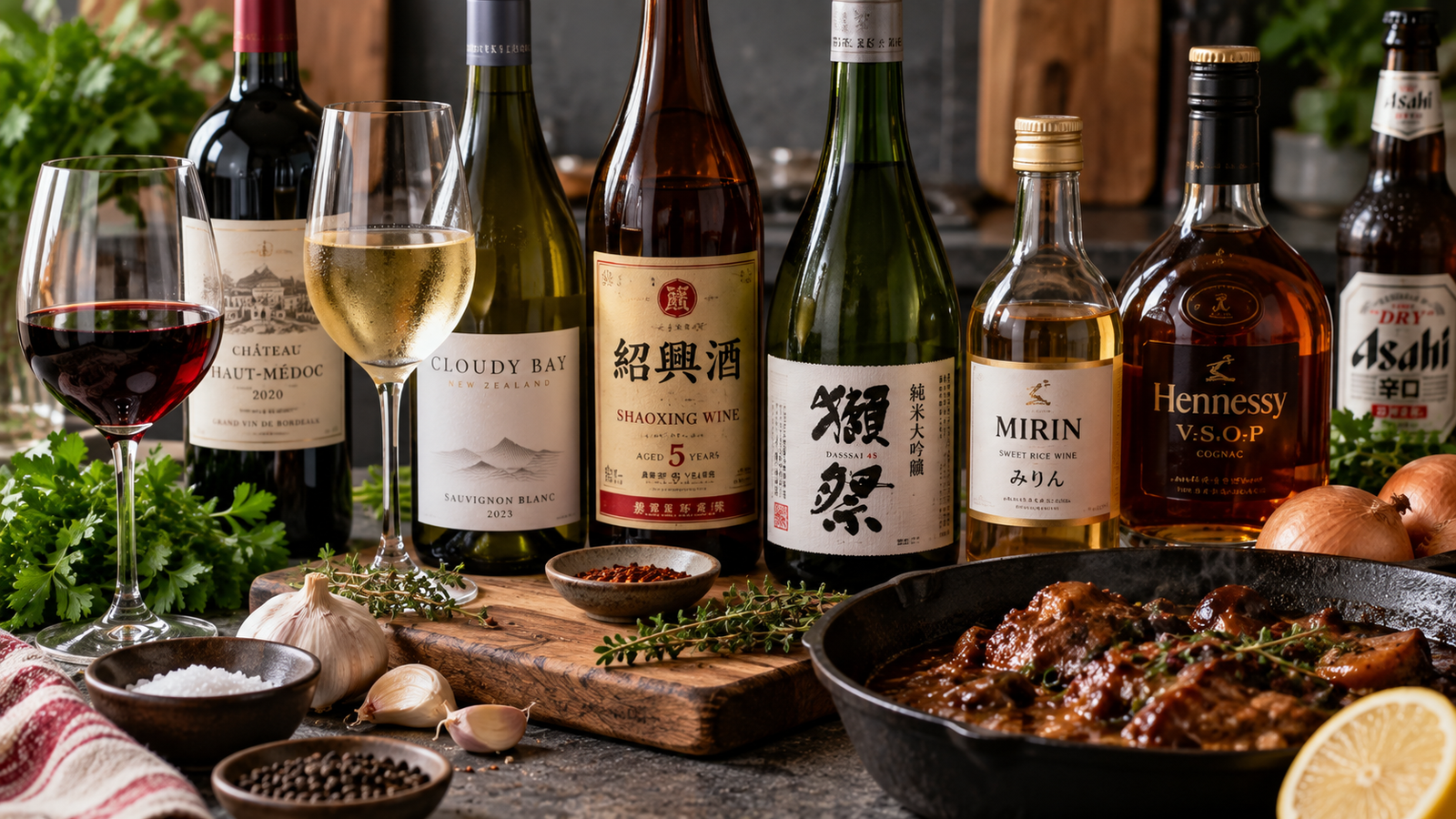 Cooking with Wine & Alcohol