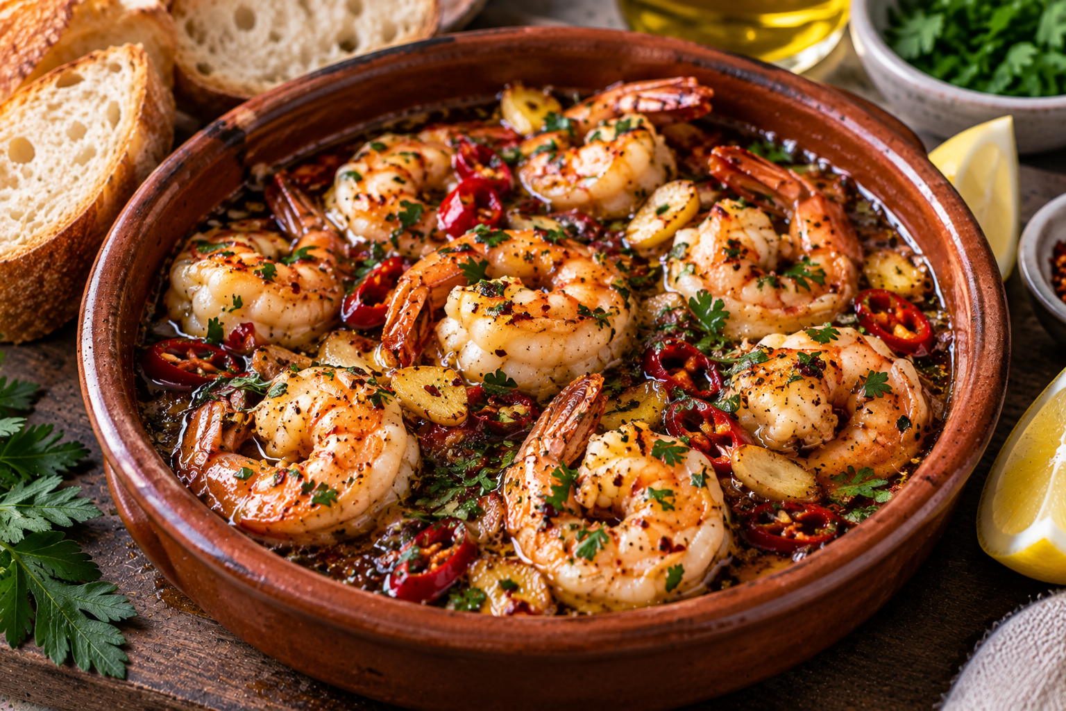 Gambas al Ajillo – Garlic Prawns