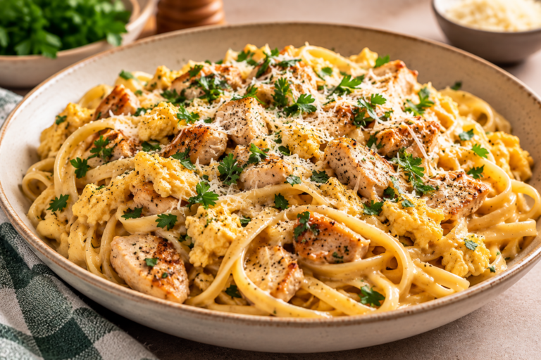 Chicken & Egg Pasta alla Famiglia